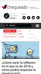 Mobile Screenshot of chequeado.com